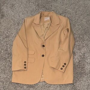 We The Free Free People Camel Bowie Blazer